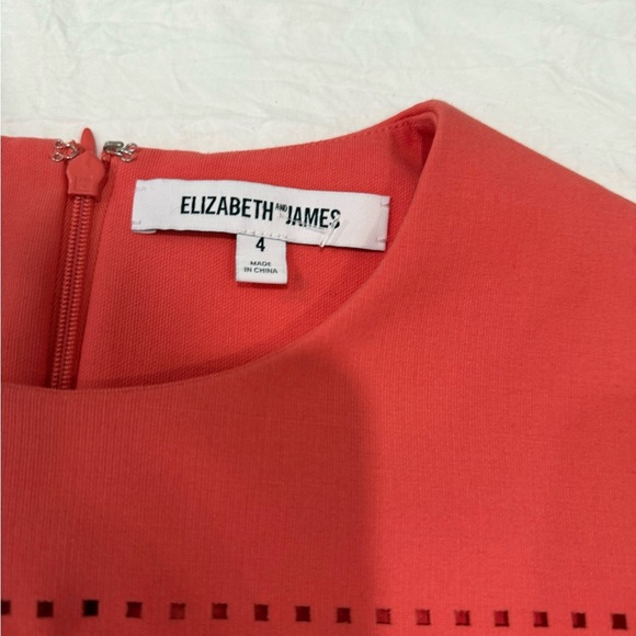 Elizabeth and James Pink Mini Dress with Cutout Details - Picture 6 of 10